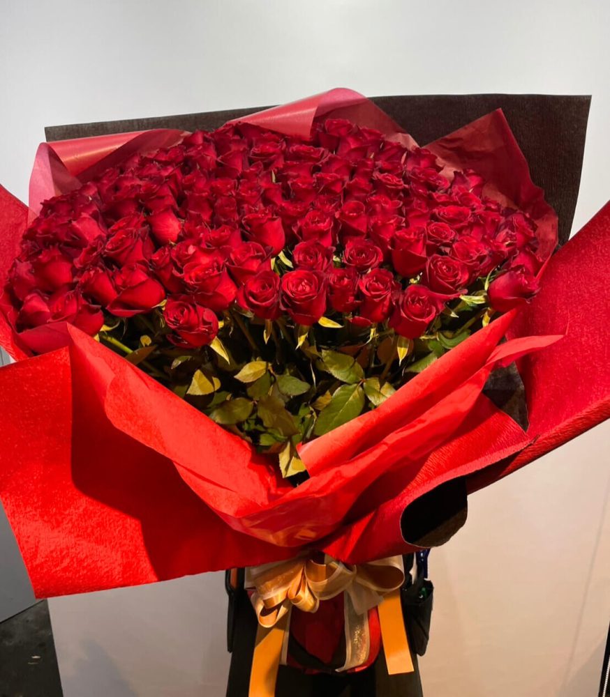 Rose Bouquet 100本
